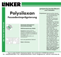 Polysiloxan-Fassadenimprägnierung